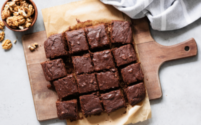 Homemade chocolate protein brownies recipe