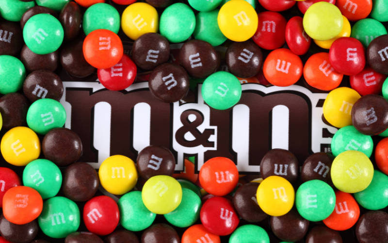 M&M most popular us chocolate