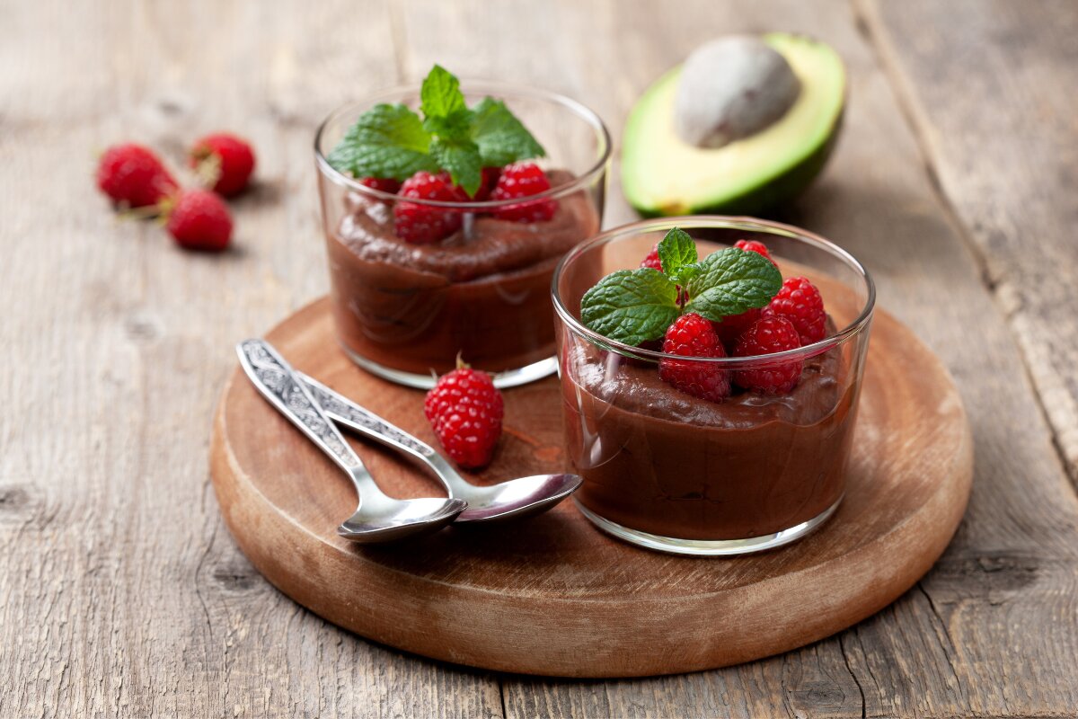 Avocado chocolate mousse