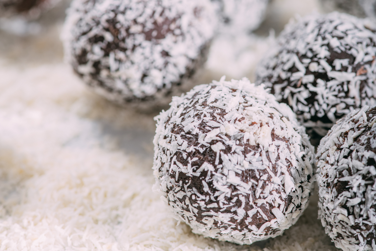 coconut truffles recipewith chocolate