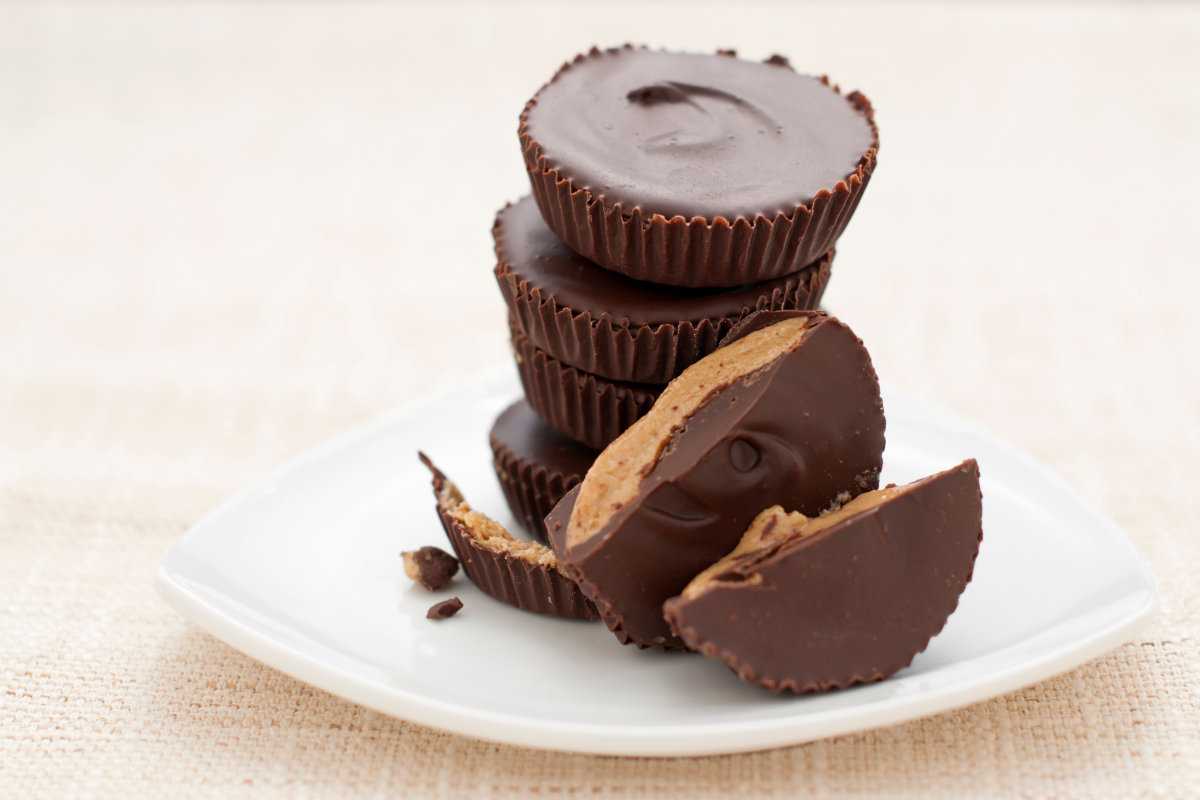 homemade chocolate peanut butter cups