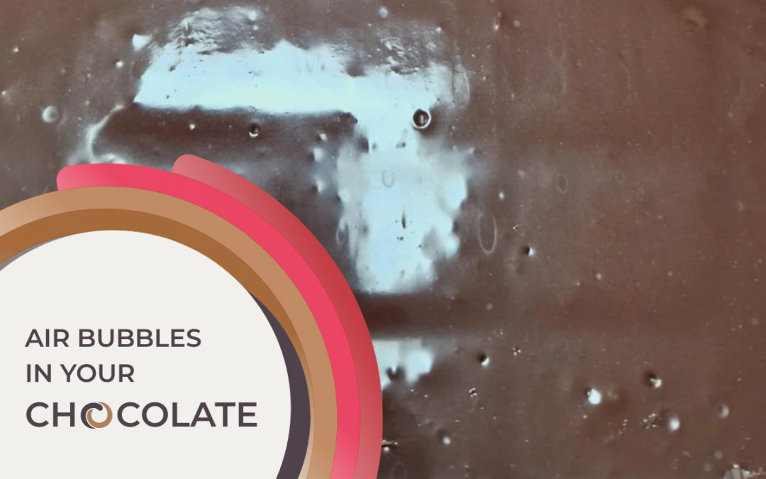 Air bubbles in your chocolate? how to remove air bubbles from chocolate