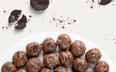 Oreo cookie balls covered with chocolate recipe