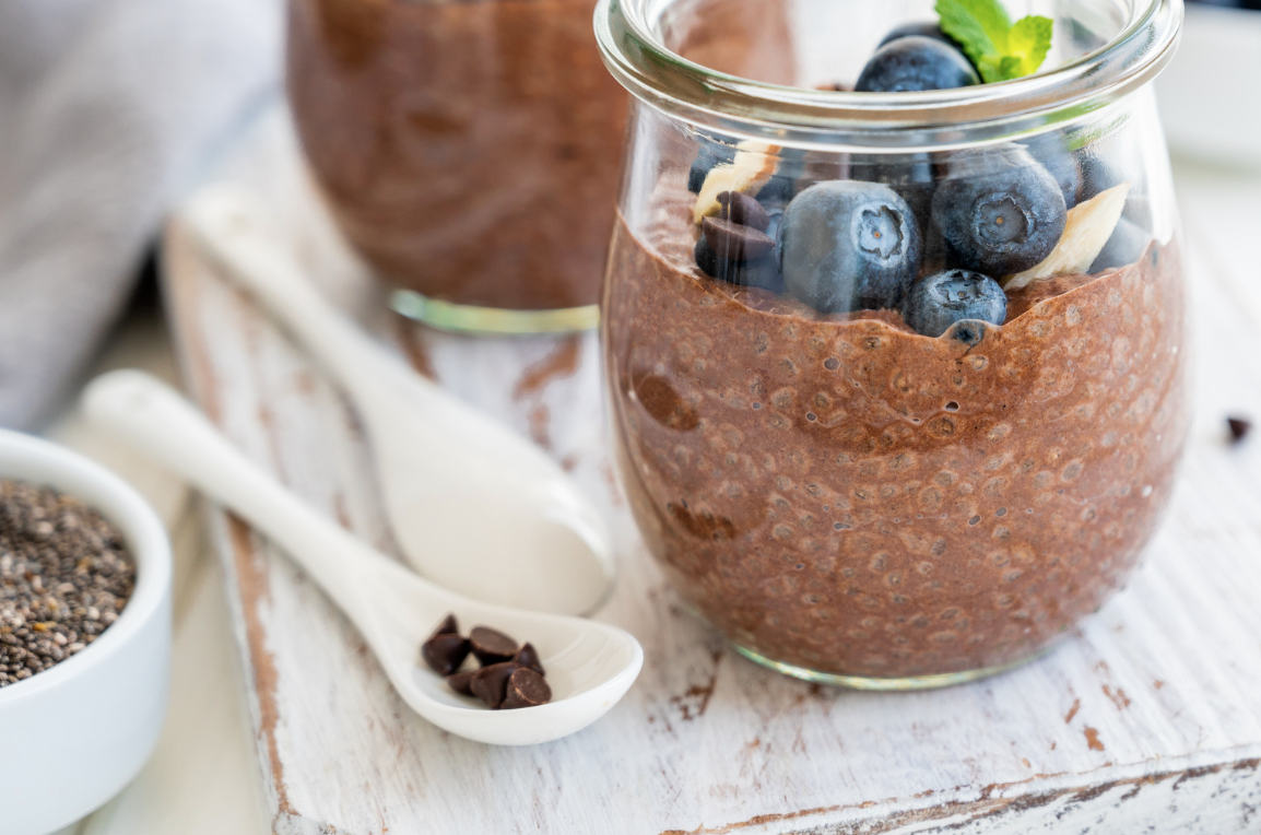 chocolate chia pudding